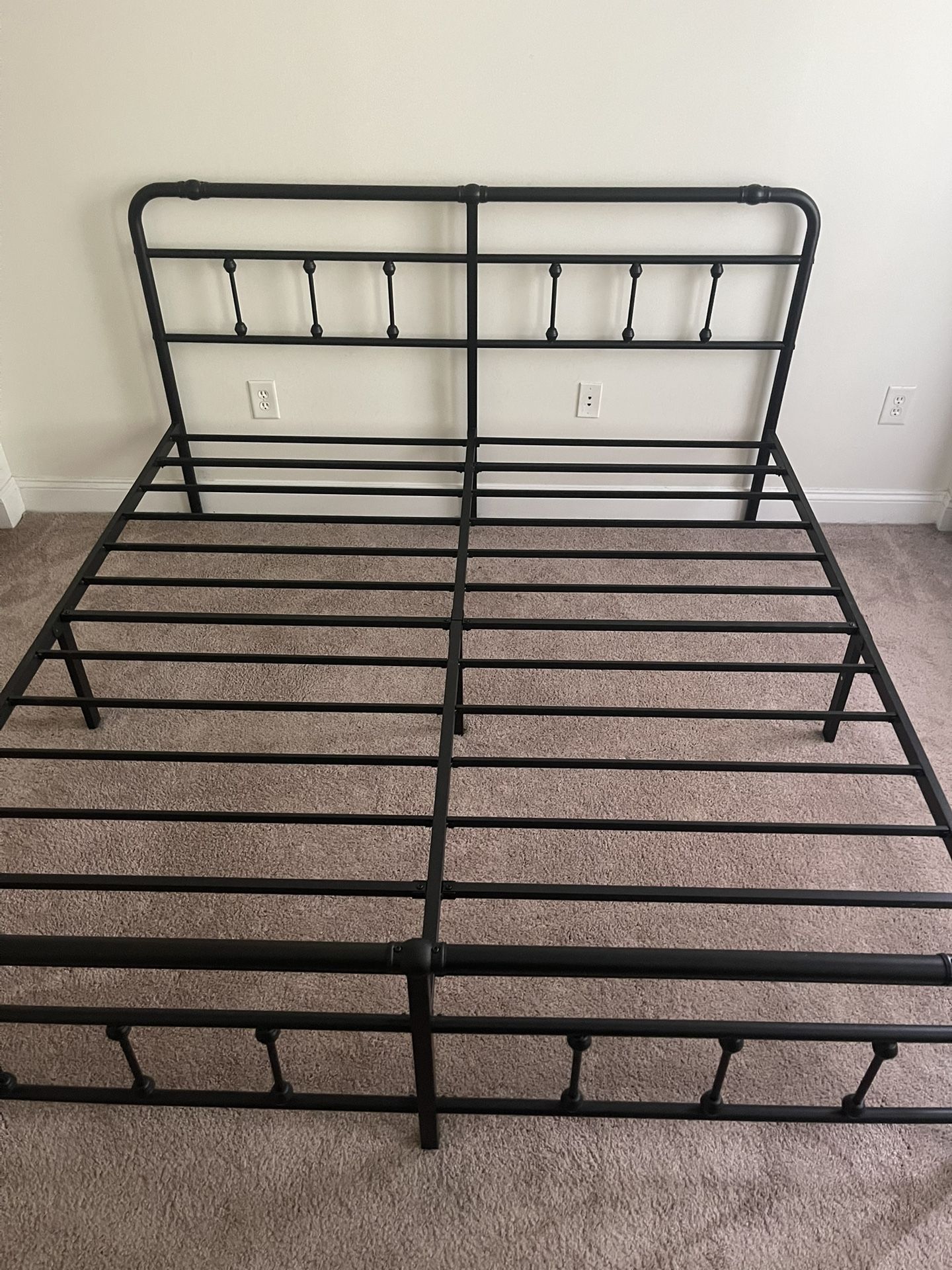 King Size Metal Bed Frame