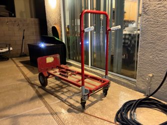 Hand dolly heavy duty 2 and 4 wheel