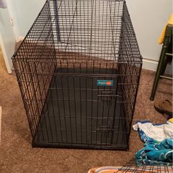 Aspen Large Pet Crate w/divider