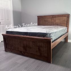 Queen Bed And Mattress