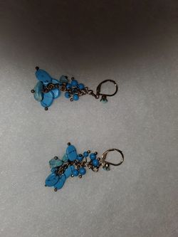 Cost Plus World Market Turquoise Earrings