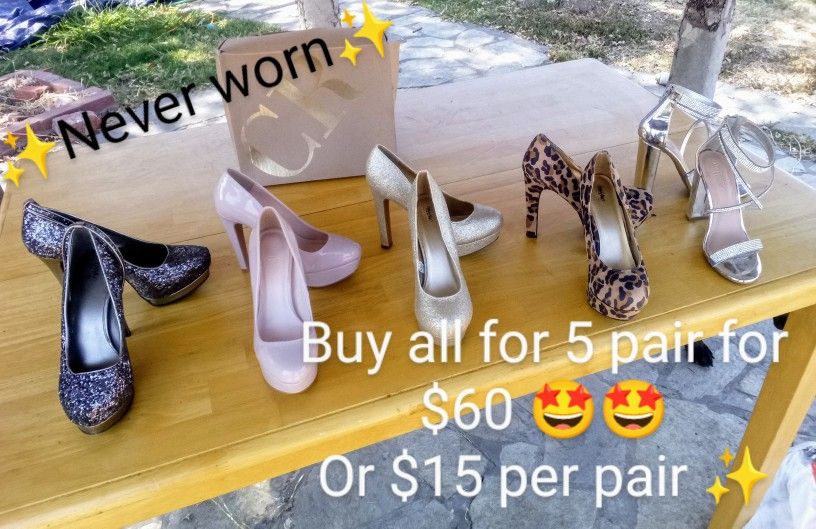 Charlotte Rouge High Heels For Sale Never Worn
