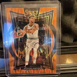 Michael Porter Jr Select Orange Flash
