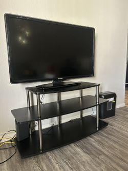 Tv with stand