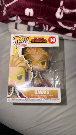 Selling 2 My Hero Academia Funko Pops:  Hawks &Lock Lock