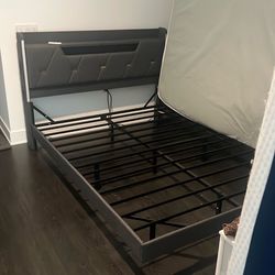 FLOATING BED FRAMES WITH HIDDEN STORAGE