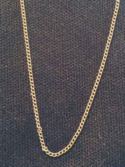 14k solid gold nice chain