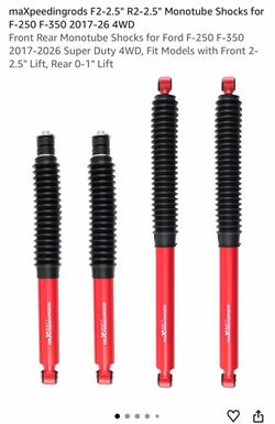 maXpeedingrods Monotube Shocks Ford F-250 F-350 4WD