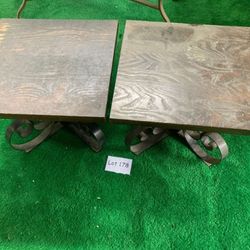 Metal Base End Tables