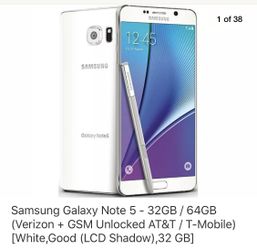 NOTE 5 VERIZON UNLOCKED