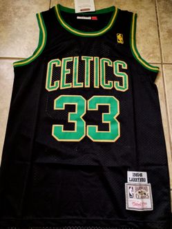 Mitchell & Ness Larry Bird Celtics Hardwood Classics Jersey