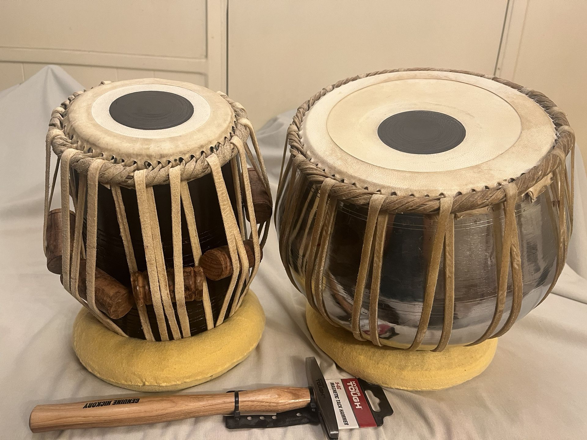 Tabla Drum Set Paired.