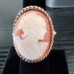Amended NYC Cameo Ring
