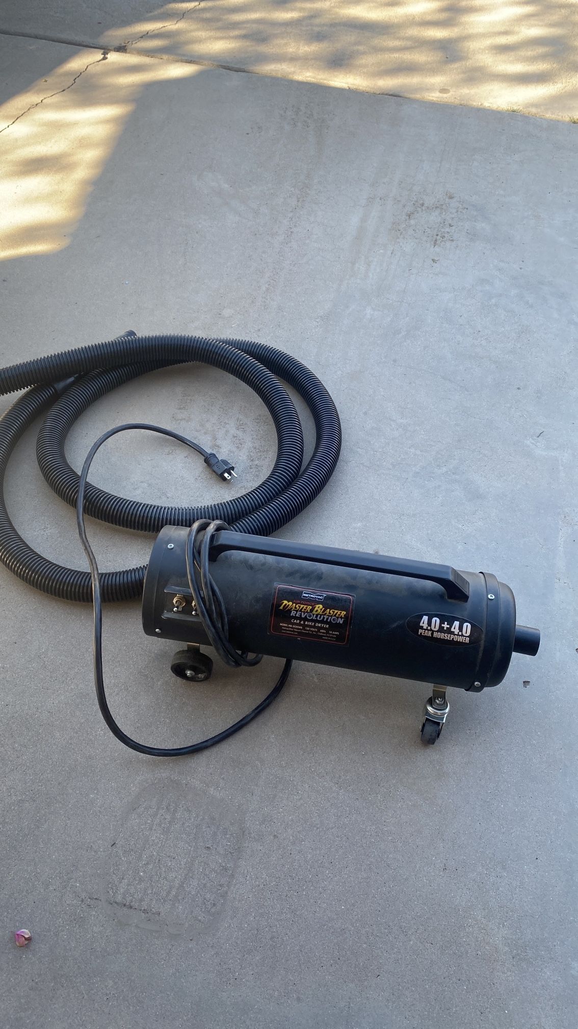 Metrovac-Master blaster revolution