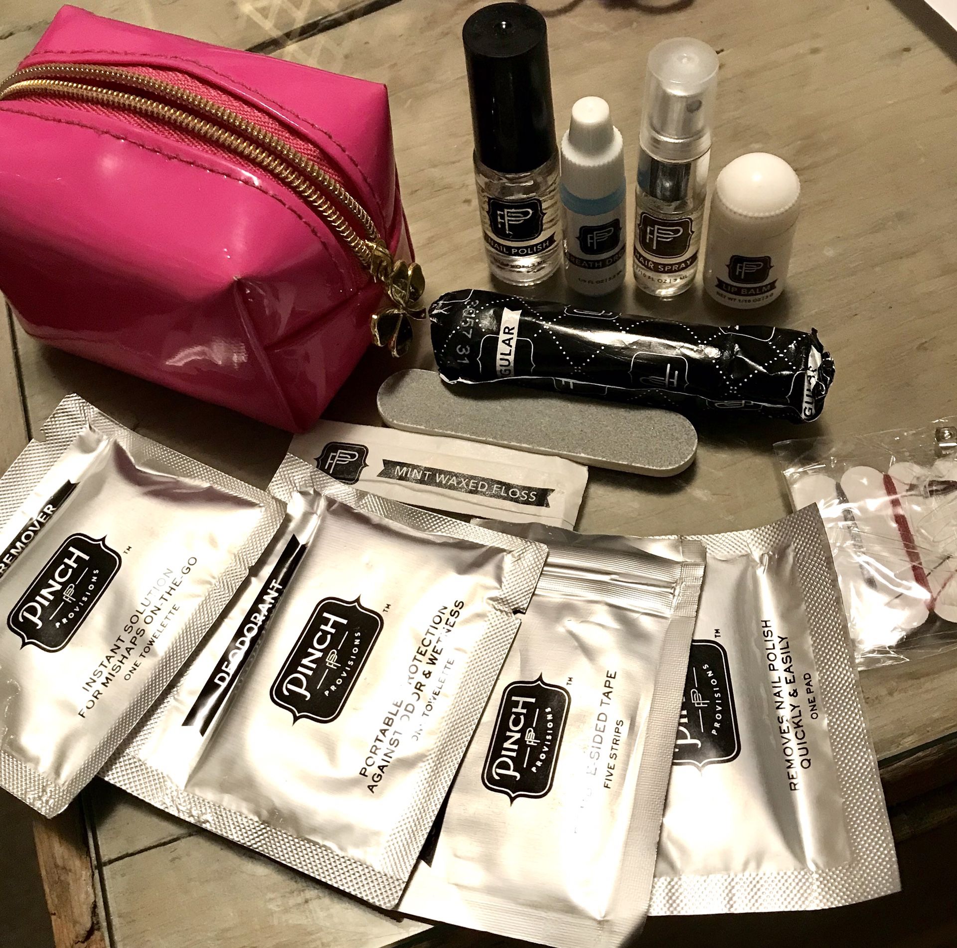 Minimergency kit from Sephora for a gal’s little emergencies
