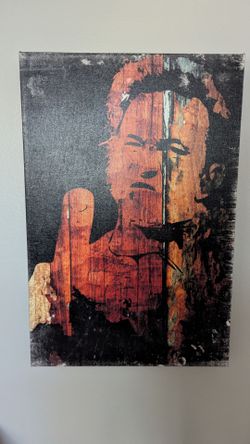 Johnny Cash Framed Canvas wall art