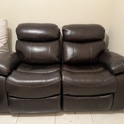 Lazy Boys Leather Recliners