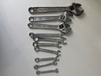 Mixed Wrench Set – Adjustable and Combination