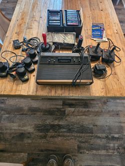 Atari 2600 Console Bundle with Games and Controllers