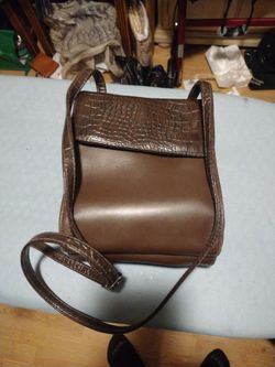 Leather Crossbody Wallet Purse
