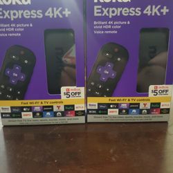 Roku Express 4k+ Streaming Devices 