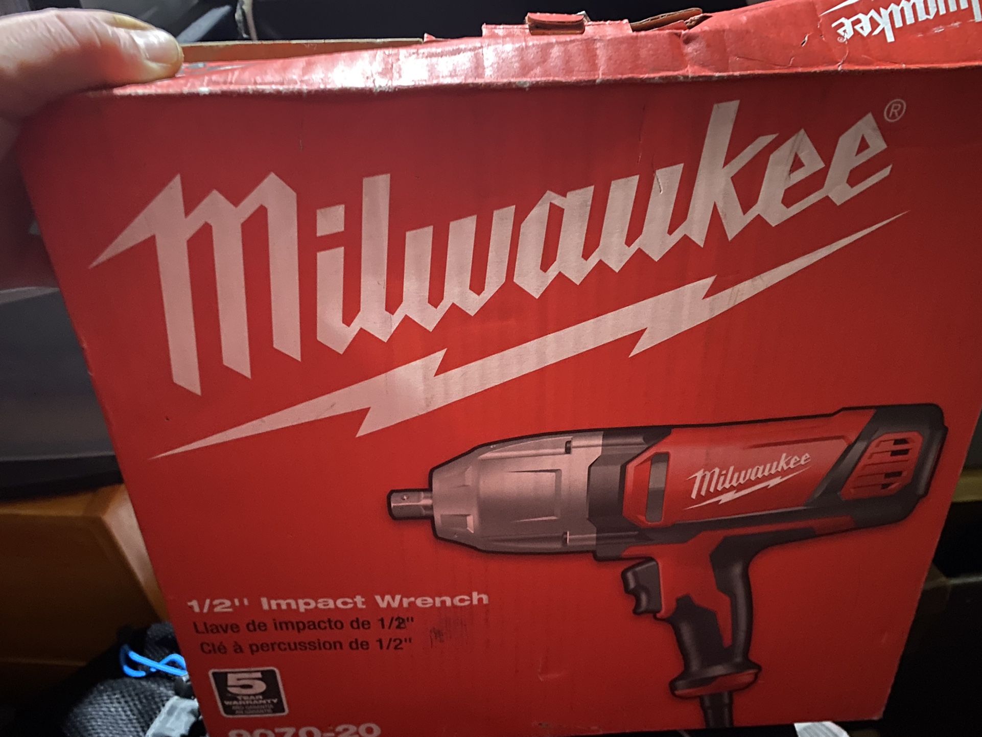 Milwaukee Corded 1/2 Inch Impact Wrench