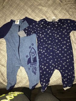Newborn Footed Onesies