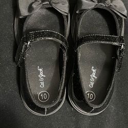 Cat And Jack Glittery Toddler Shoes. NEW
