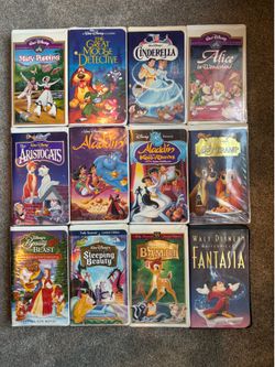 Vintage VHS tapes