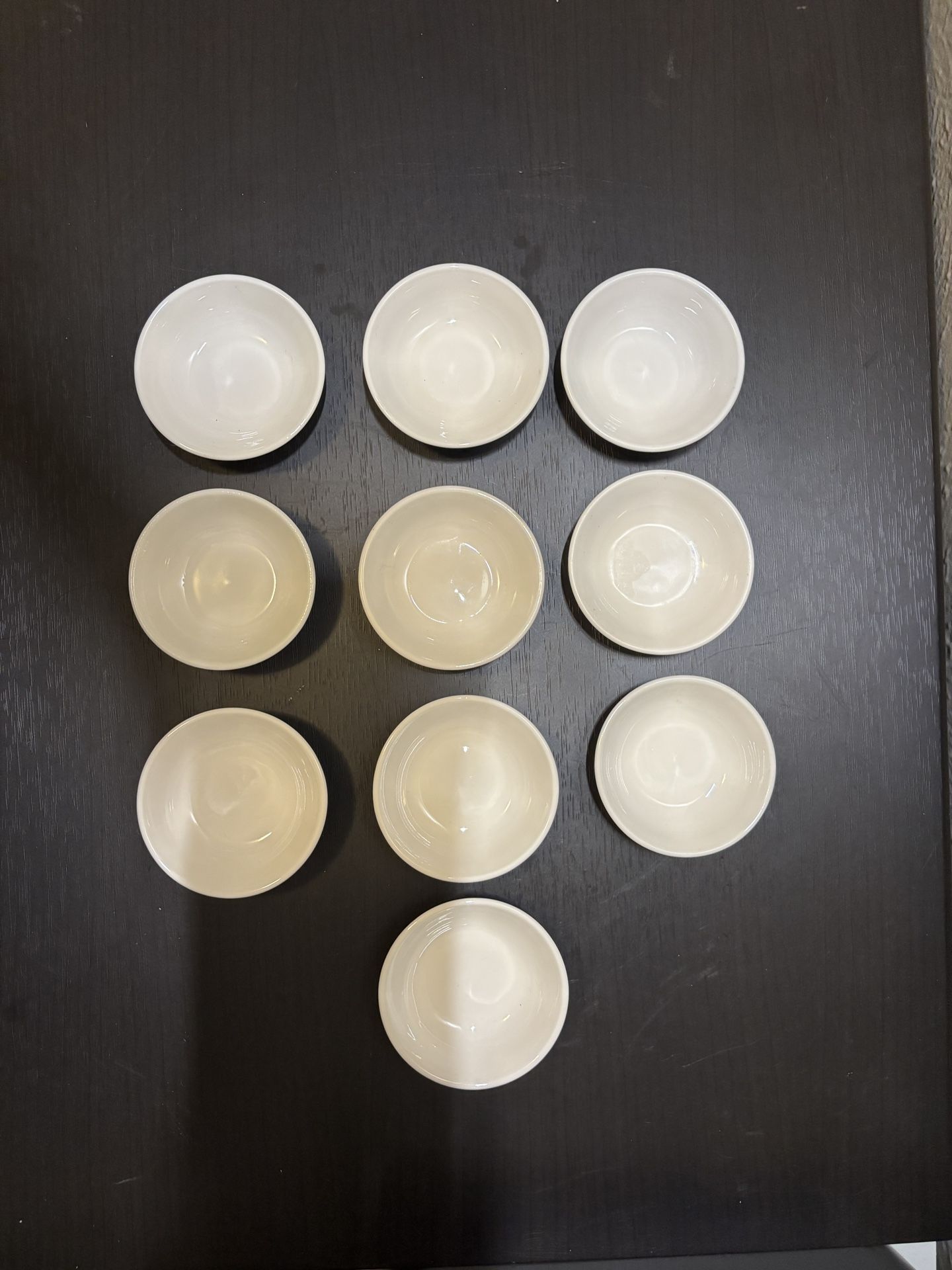 Set Of 10 Small Ceramic Dishes