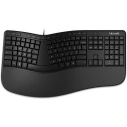 Ergonomic Keyboard - Wired - Black