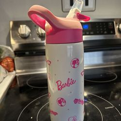 15oz Barbie tumbler With Pop Up Silicone Mouth Piece 