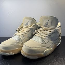 JORDAN 4 OFF WHITE SAIL 