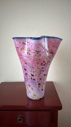 Murano-style handkerchief  FAZZOLETTO Vase