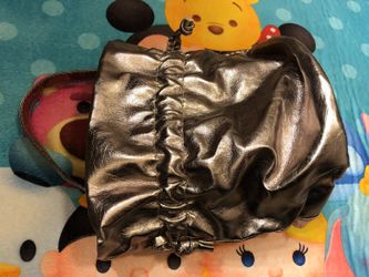 Gold bag pouch