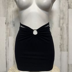 Elodie black mini skirt size small