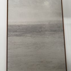 24x36 Neutral Framed Canvas Art 