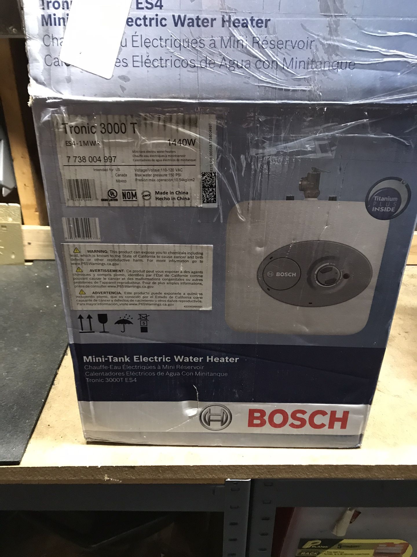 Bosch ES4 water heater for Sale in Bloomingdale, IL OfferUp