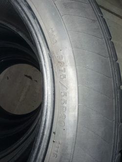 275 / 55 R20 tires - Goodyear