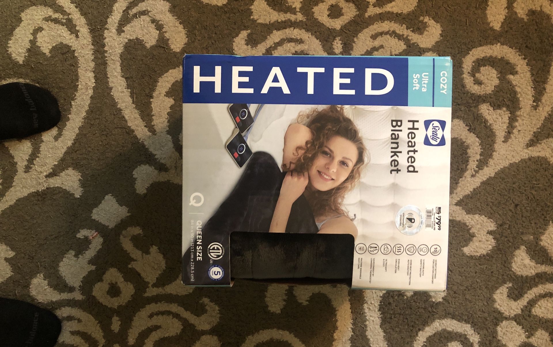 Duel, heated, blanket