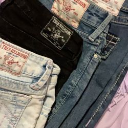 4 Pairs Tru Religion 
