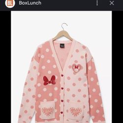 NEW BoxLunch Minnie Mouse cardigan 