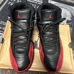 Jordan 12 Flu Game 2016 Size 10 Read Description