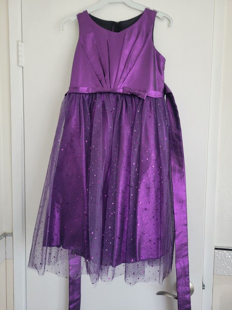 Kid's Dream Girls Purple Dress