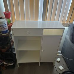White Cabinet 