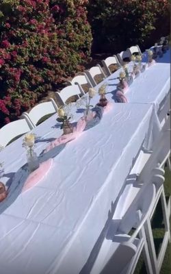 White Garden Chairs