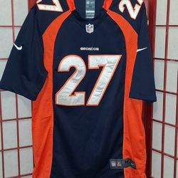 NFL JERSEY DENVER BRONCOS #27 MORENO 