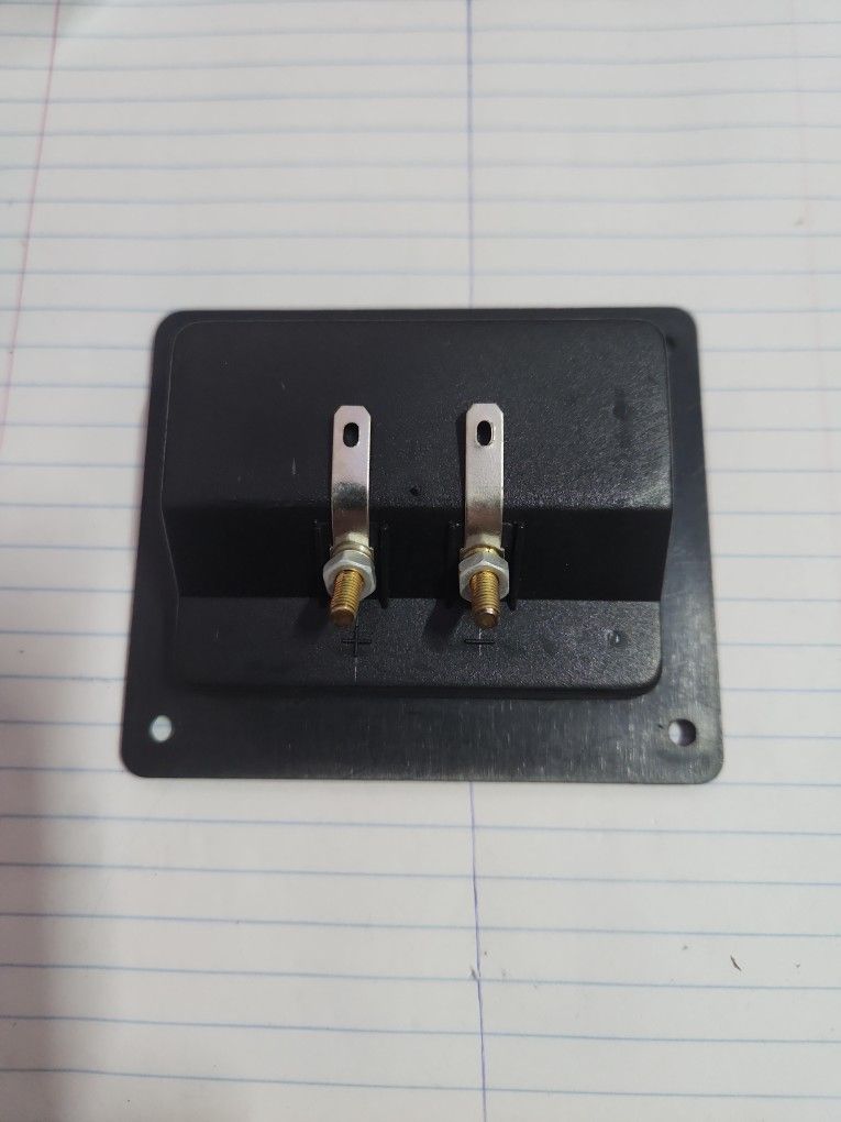 Square Subwoofer Box Terminal 3-5/8" X 3-1/16" (Each)