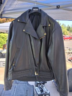 Langlets goat skin leather jacket