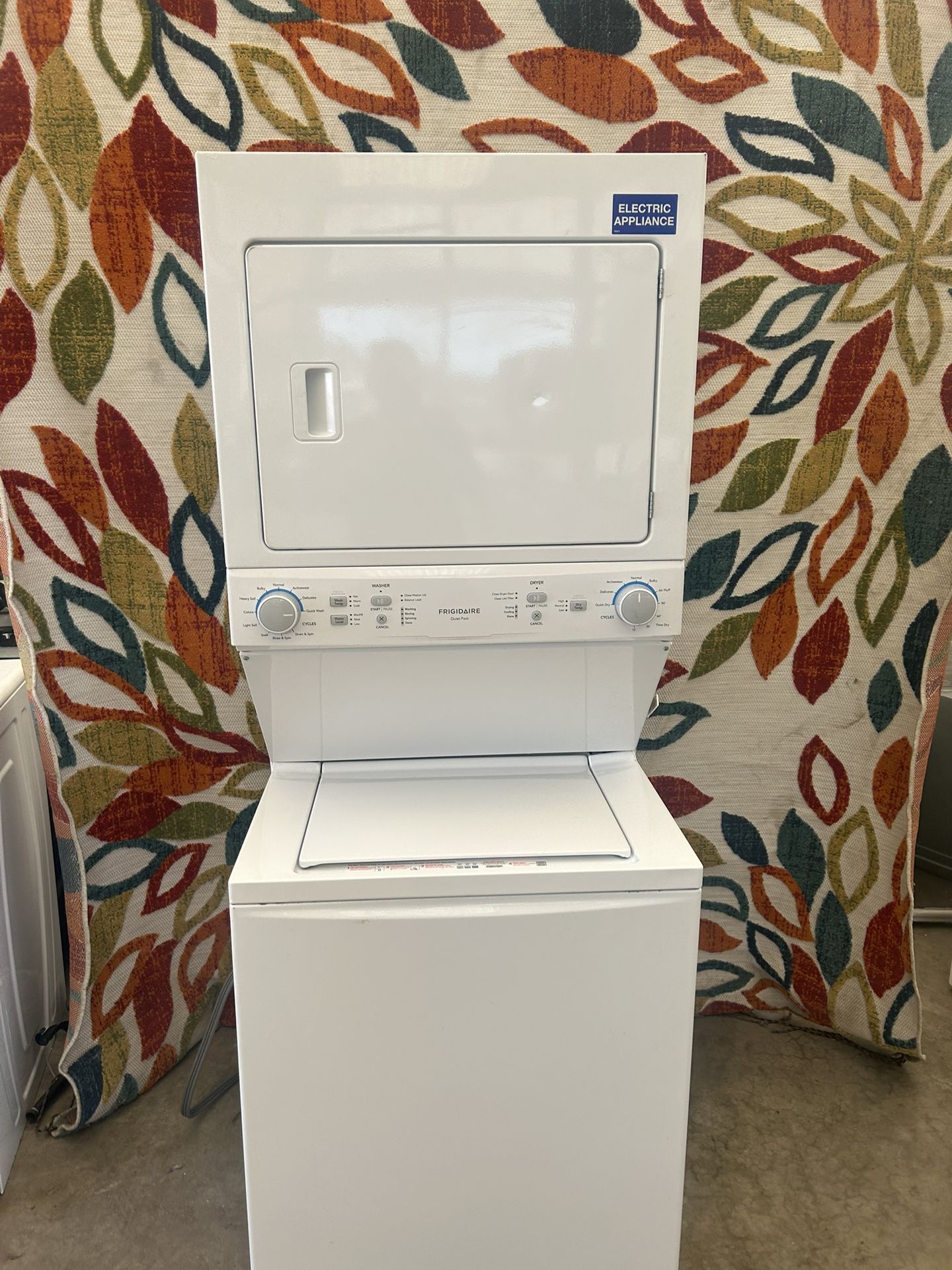 Combo Frigidaire Electric Laundry